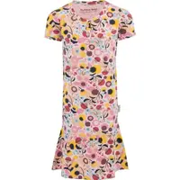 ALPINE PRO ILO Dívčí šaty, růžová, velikost 116-122