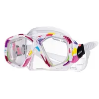 AQUOS BARRACUDA JR Juniorská potápěčská maska, mix, velikost