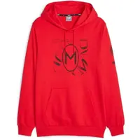 Puma ACM FOOTBALLCORE GRAPHIC HOODIE Pánská fotbalová mikina, červená, velikost