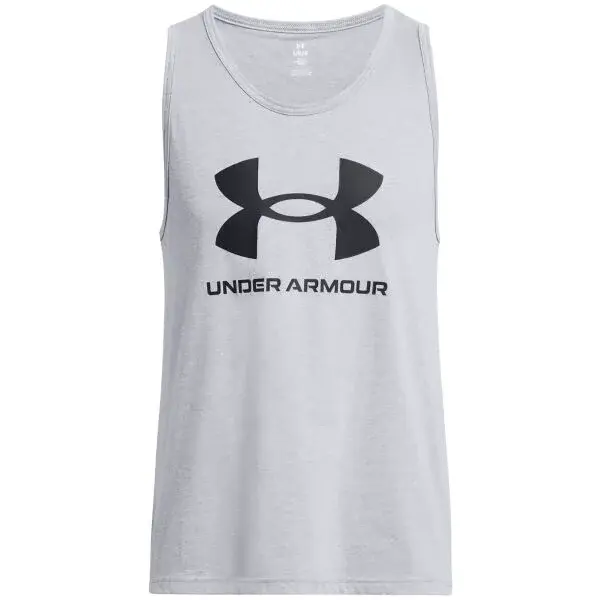 Under Armour SPORTSTYLE Pánské tílko, šedá, velikost XXXL