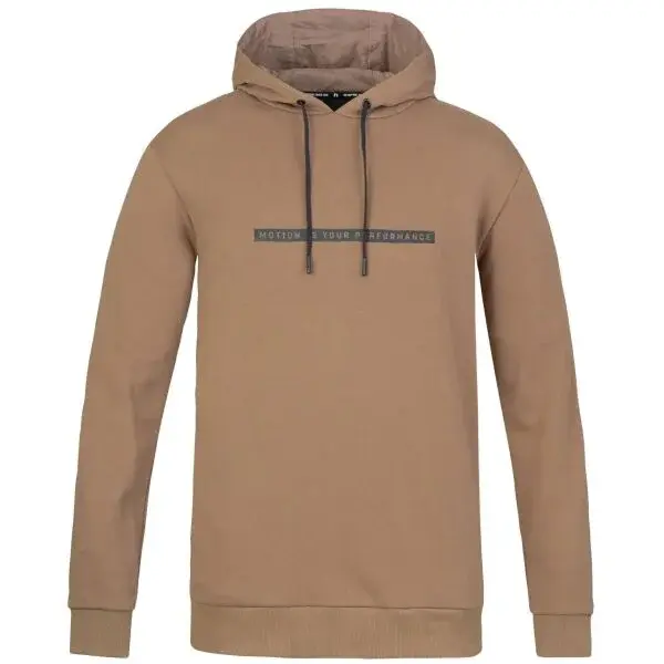 Hannah SEYMORE Pánská mikina, hnědá, velikost