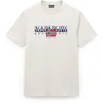 Napapijri S-AYLMER Pánské tričko, bílá, velikost