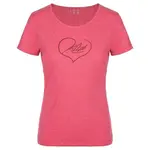 KILPI GAROVE Dámské outdoorové triko, růžová, velikost