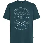 O'Neill JACK Pánské tričko, tmavě zelená, velikost
