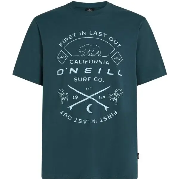 O'Neill JACK Pánské tričko, tmavě zelená, velikost