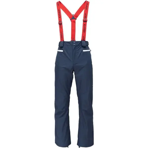 LOAP FEBON Pánské lyžařské kalhoty, tmavě modrá, velikost