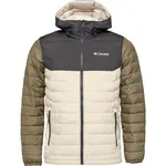 Columbia POWDER LITE HOODED JACKET Pánská bunda, béžová, velikost