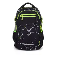 Oxybag ELECTRIC Školní batoh, černá, velikost