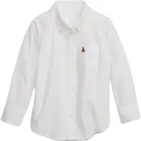 GAP BABY Dětská košile, bílá, velikost 4Y