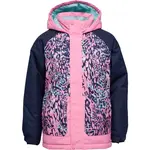 Lewro ODETTE Dívčí zimní bunda, růžová, velikost 152-158