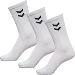 Hummel 3-PACK BASIC SOCK Ponožky, bílá, velikost