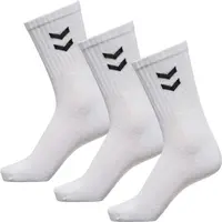 Hummel 3-PACK BASIC SOCK Ponožky, bílá, velikost