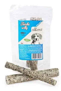 Natureca pochoutka rolky z tresky 3ks 75g