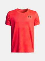 Chlapecké tričko Under Armour UA Tech Vent Jcqrd SS-RED - Kluci