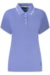 NORTH SAILS WOMEN'S SHORT SLEEVE POLO BLUE