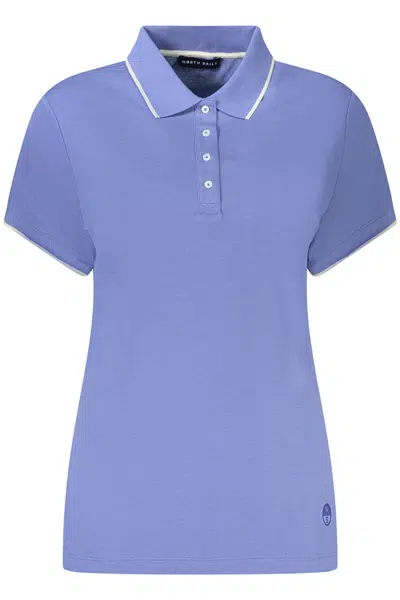 NORTH SAILS WOMEN'S SHORT SLEEVE POLO BLUE