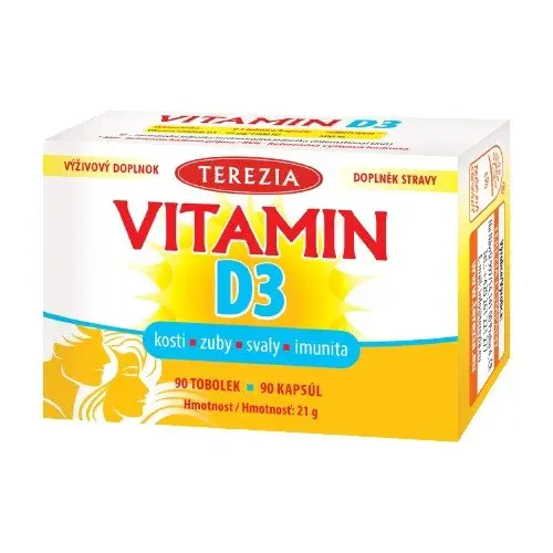 Terezia Vitamín D3 1000 Iu Tobolek 90