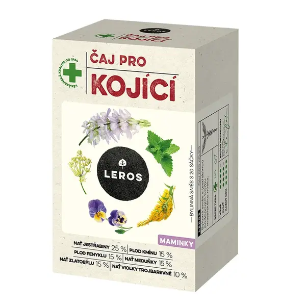 Leros Čaj pro kojící 20x1.5g