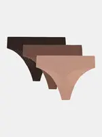Dámské tanga Under Armour UA Pure Stretch Mesh THONG - 3pk - Dámské