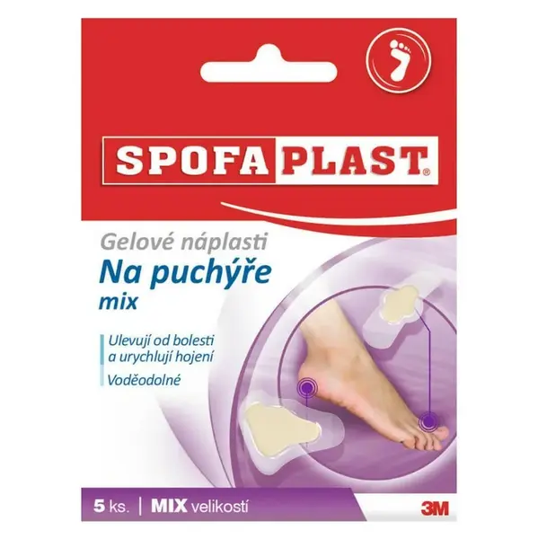 3m Spofaplast 913N Gelové náplasti na puchýře mix 5ks