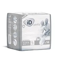 Kalhotky Absorpční Id Pants Intime Large Normal 5,5 Kapky boky 100-140cm,880ml,prodyšné,10ks