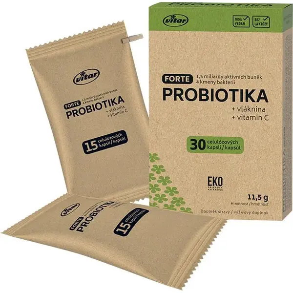 Vitar Probiotika Eko 30 kapslí