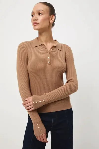 Svetr Medicine dámský, béžová barva