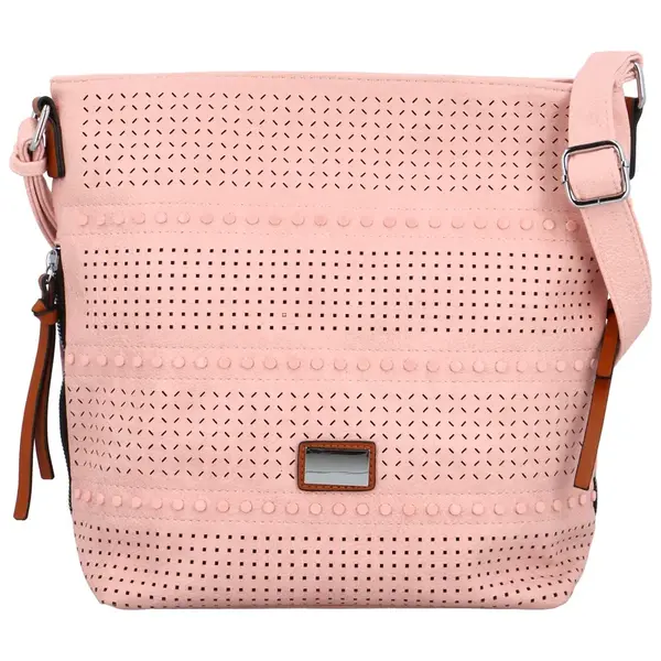Stylová dámská crossbody kabelka Seja, růžová