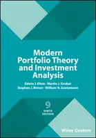 Modern Portfolio Theory and Investment Analysis - Edwin J.  Elton, William N.  Goetzmann, Stephen J.  Brown, Martin J.  Gruber