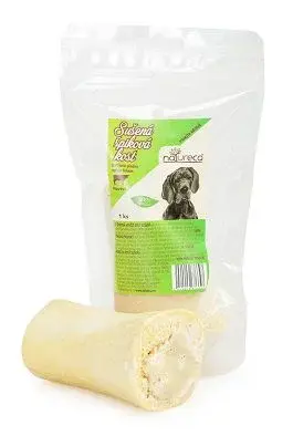 Natureca pochoutka hovězí špiková kost kalciová s ovčím tukem 1ks