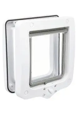 Dvířka kočka plast 4P bílá Trixie