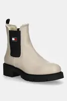 Kožené topánky chelsea Tommy Jeans TJW CHELSEA BOOT WL