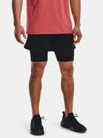 Čierne športové kraťasy Under Armour UA Peak Woven 2in1 Sts