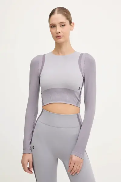 Tričko s dlhým rukávom na jogu On Studio