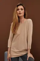 Batwing sweater - beige