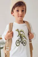 Detská bavlnená košeľa s dlhým rukávom Mayoral