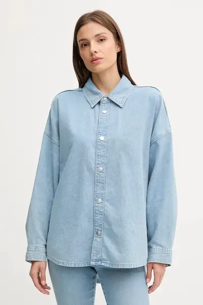 Rifľová košeľa Calvin Klein Jeans