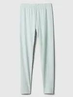 Svetlozelené dievčenské legíny GAP