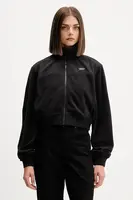 Mikina Tommy Jeans dámská, černá barva, hladká, DW0DW21606