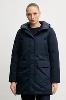 Bunda Tommy Hilfiger tmavomodrá barva, zimní, WW0WW46533