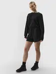 Women's sweatpants with modal 4F - black