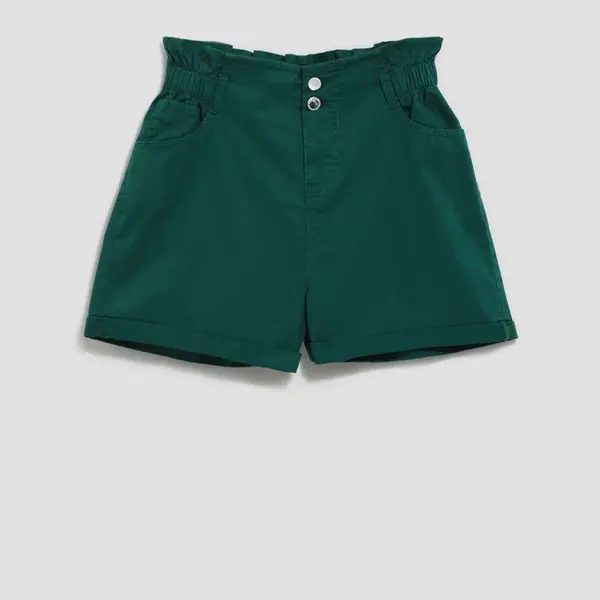 DÁMSKE ŠORTKY L-SH-4010 PALMOVÝ LIST