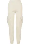 Women's Cargo Sweat High-Waisted Trousers whitesand