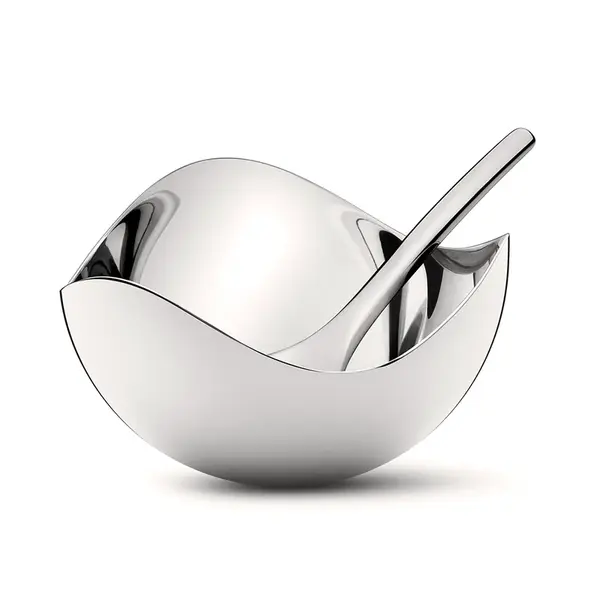 Soľnička s lyžičkou Bloom - Georg Jensen