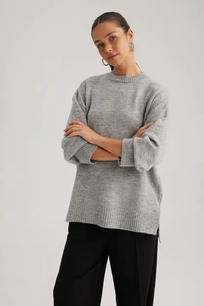 DEFACTO Relax Fit Crew Krčná tunika
