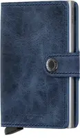 Kožená mini peňaženka Secrid Miniwallet Vintage Blue