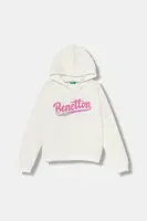 Detská bavlnená mikina United Colors of Benetton