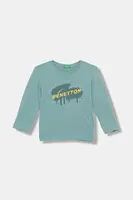 Detské tričko s dlhým rukávom United Colors of Benetton