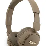 Bezdrôtové slúchadlá Guess hnedá farba