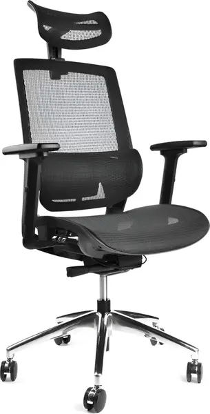 MERCURY Ergonomická kancelárska stolička TERRA JNS-103A, čierna